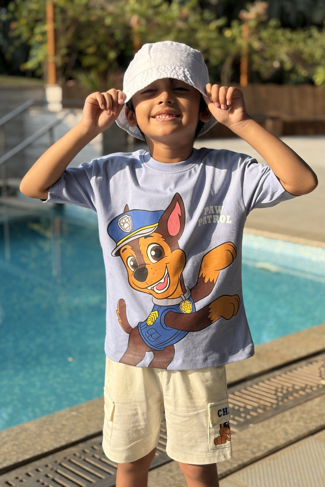 Paw Patrol Chase Squard Cargo Shorts Set