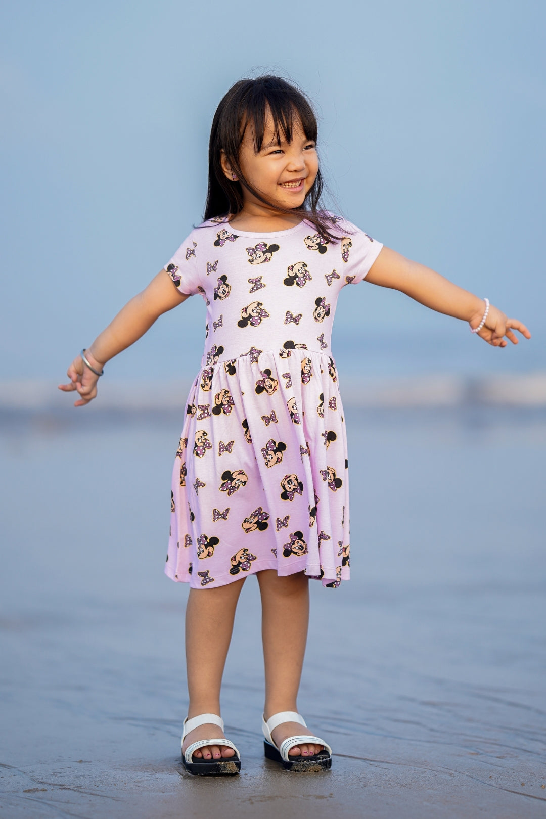 disney minnie mouse casual dress for girls