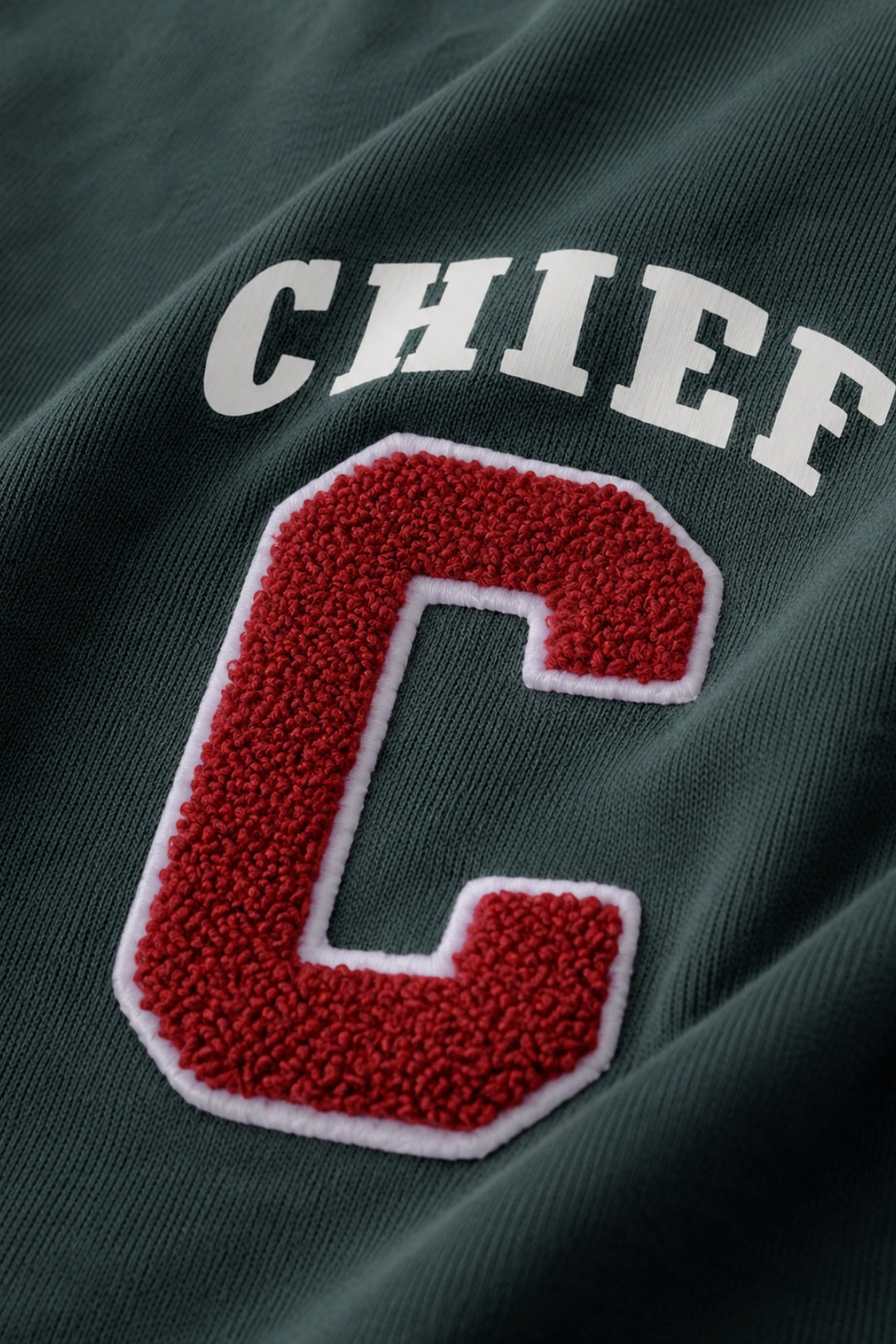 Chief Green Plush Joggers