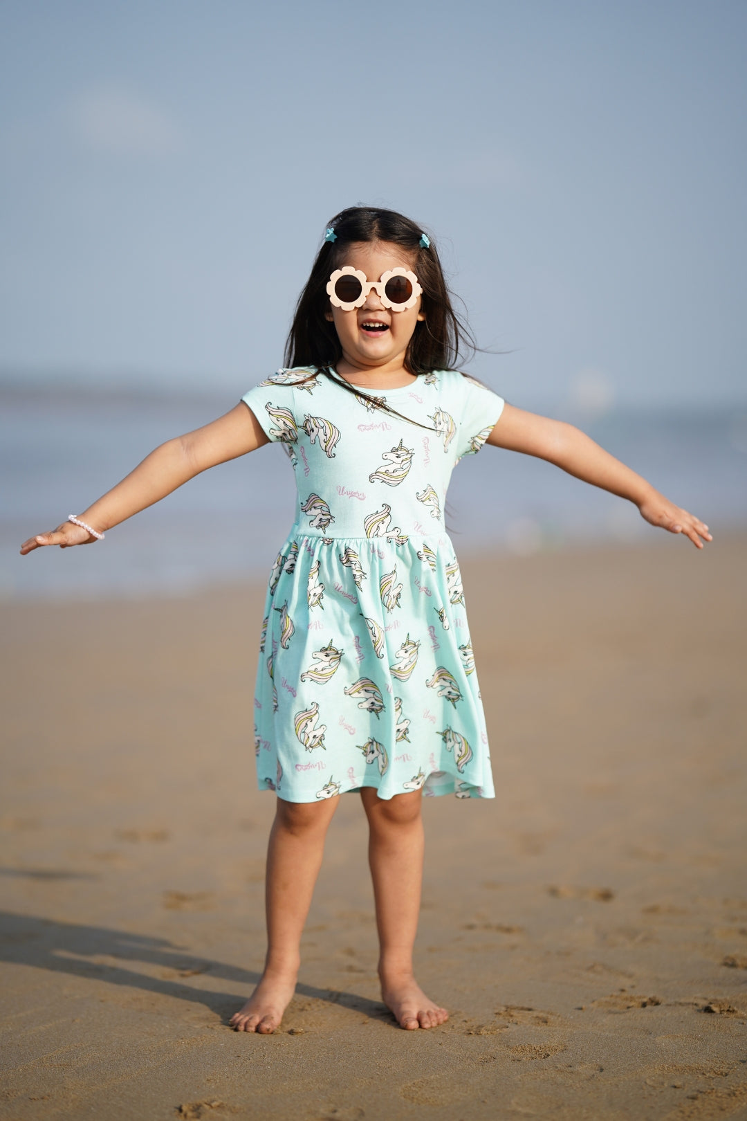 Unicorns Girls Dress Pack Of 2