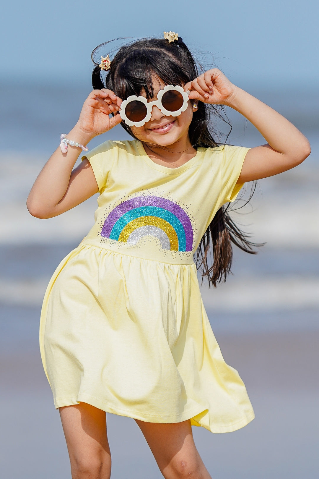Rainbow Shimmer Dress