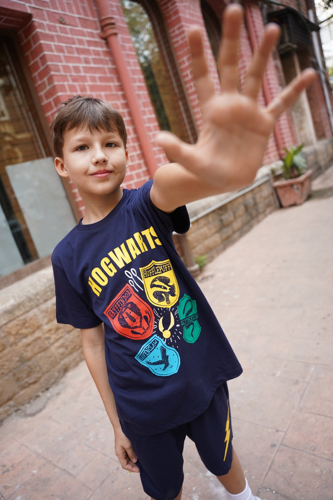 harry potter shorts set for boys