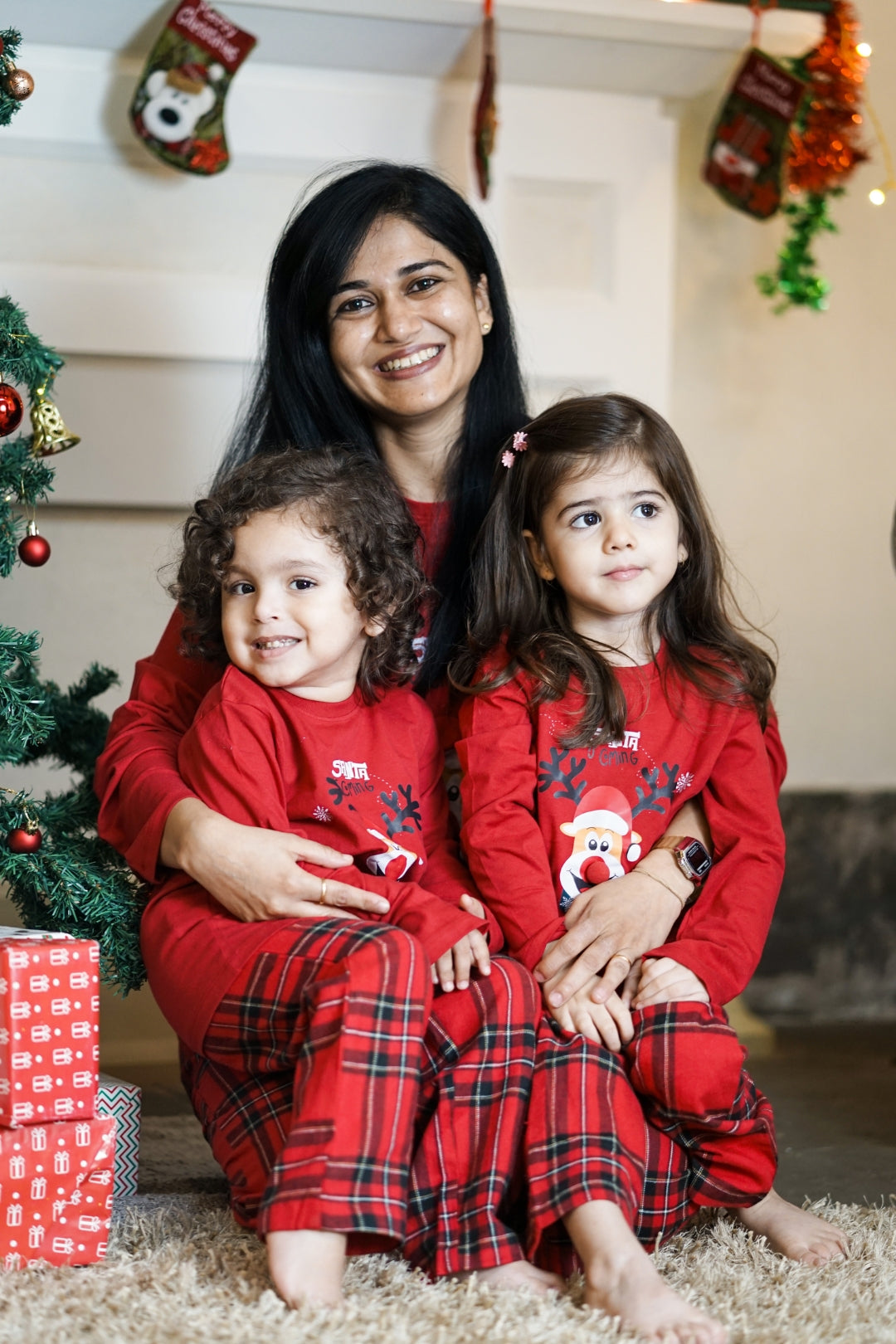 Shop Christmas Flannel Pajama Set for Family Nap Chief