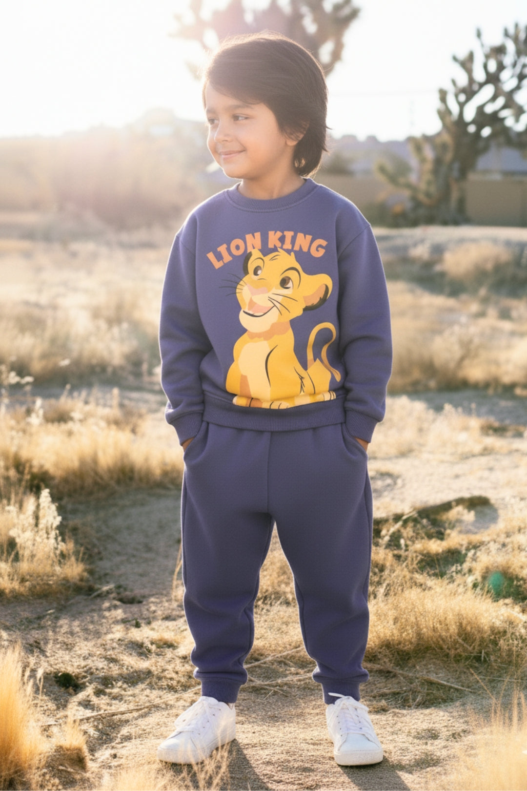 disney lion king warm co-ord set for boys
