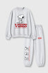 Snoopy Vibes Gray Co-Ord Set