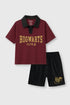 Hogwarts School Of Spells Polo Shorts Set