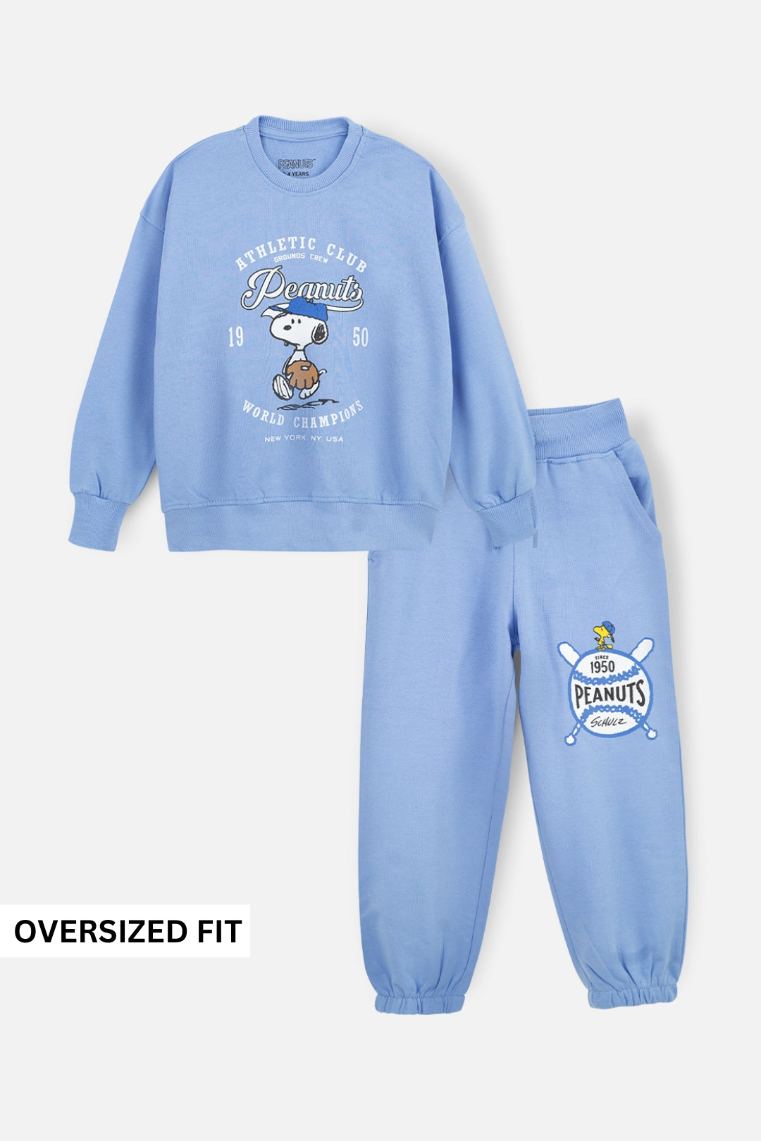 Peanuts Snoopy Baseball Co-Ord Set