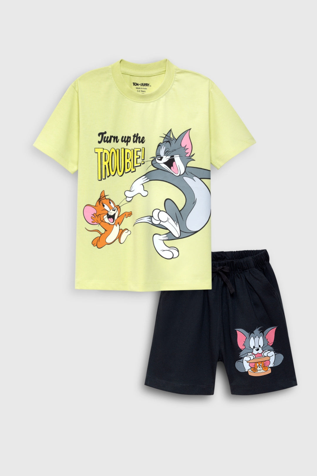 Tom and Jerry Turn Up The Trouble! Shorts Set