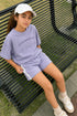 Chill Club Essentials Chill Lilac Shorts Set