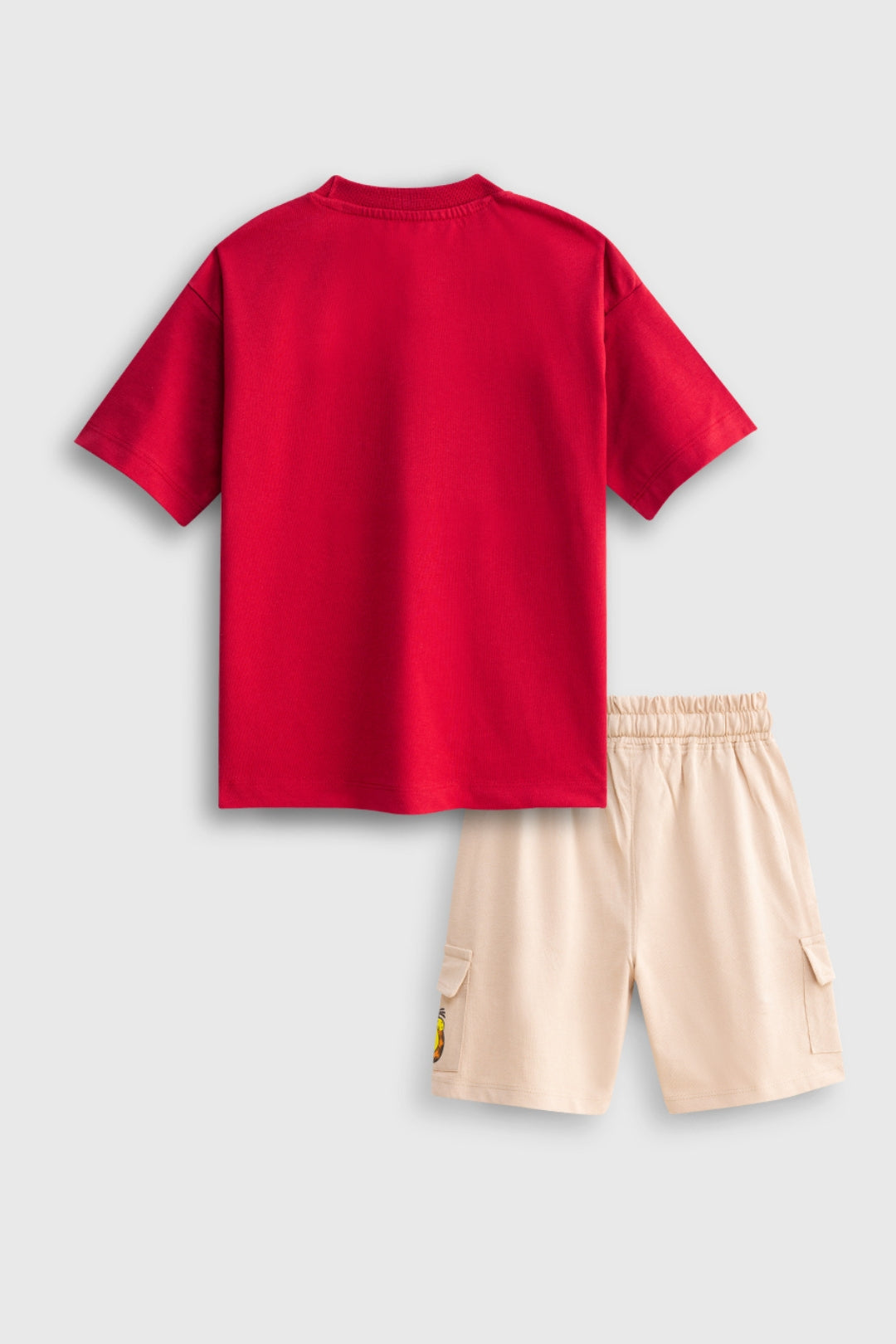 Garfield Wake Me Never Cargo Shorts Set