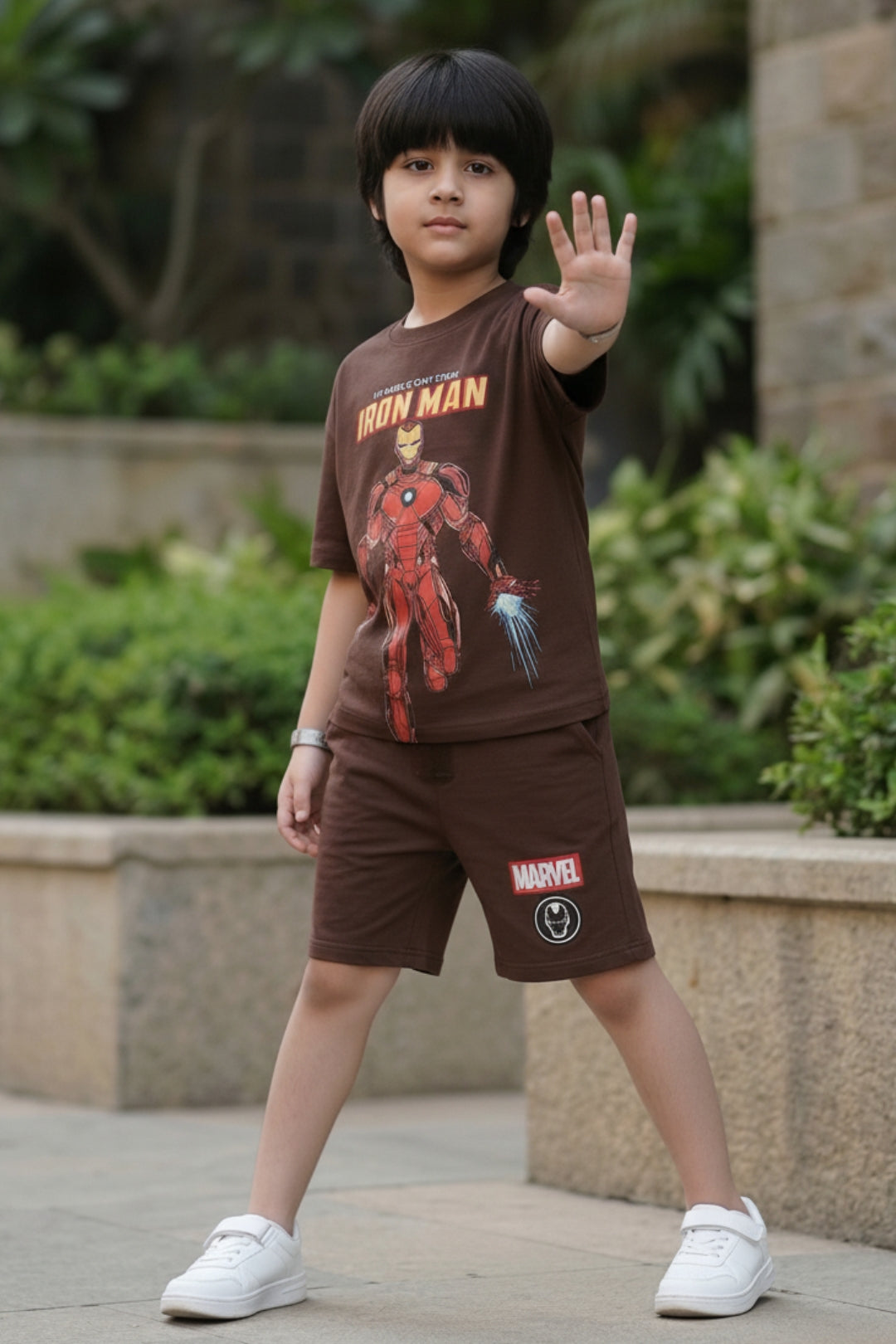 Iron Man Stark Shorts Set