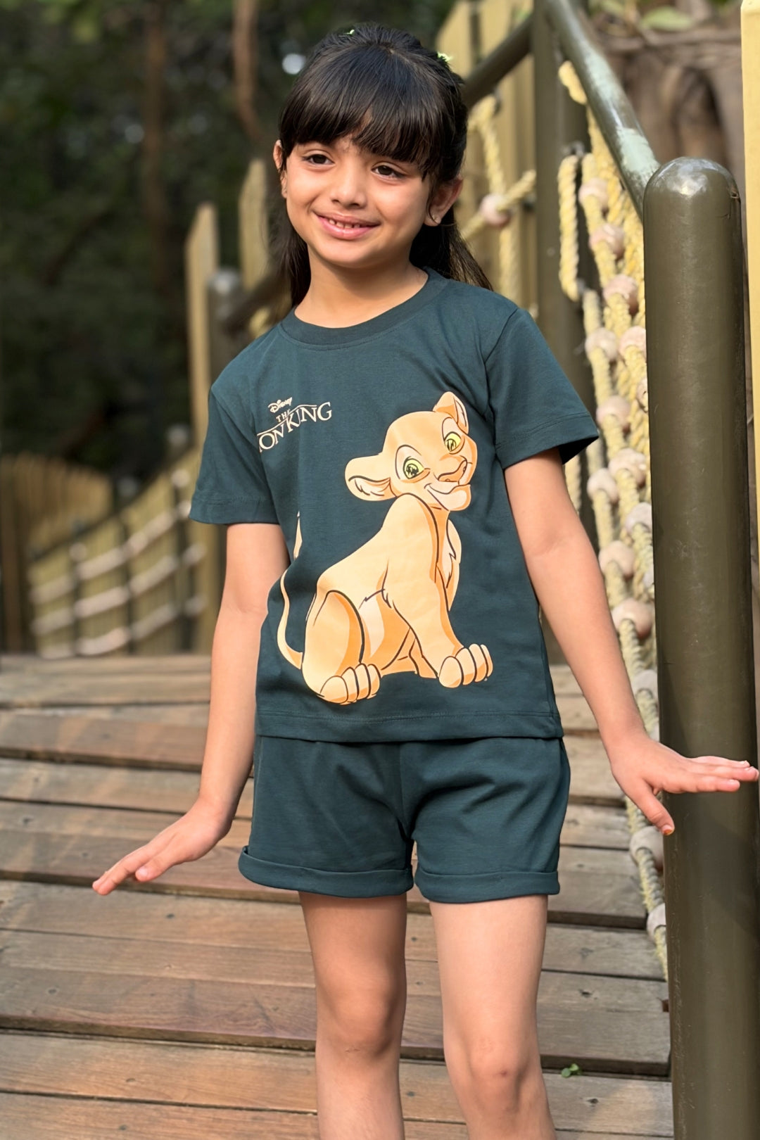 Lion King Girls Shorts set