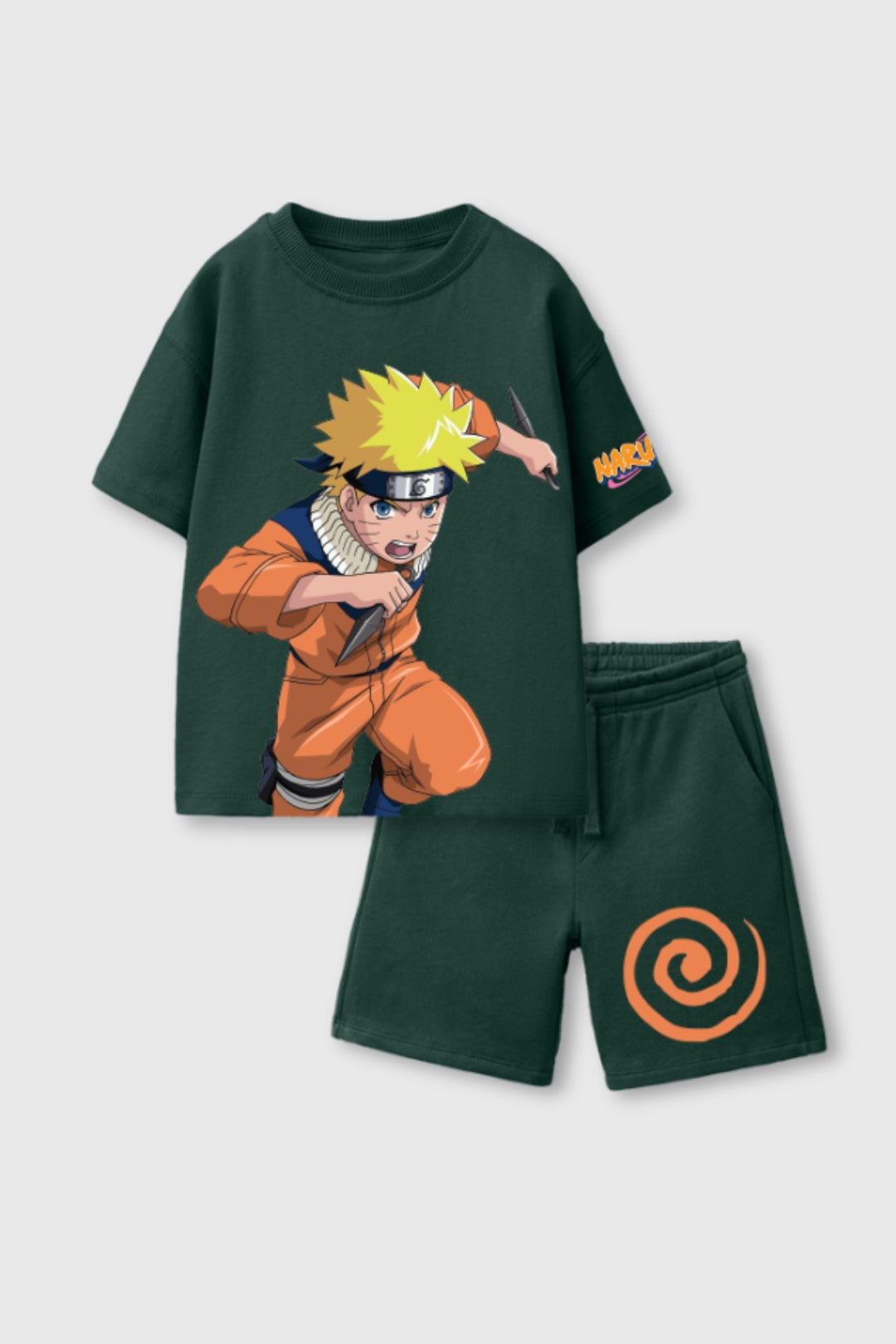 Naruto Shinobi Mode Shorts Set
