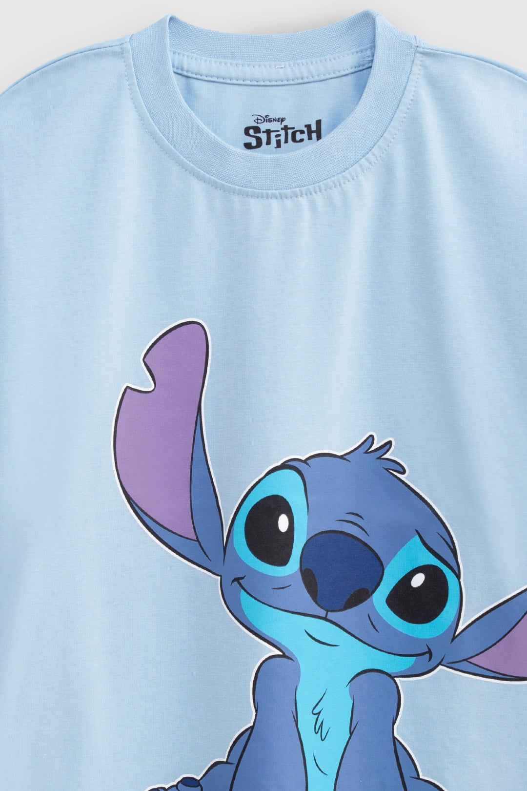 disney stitch trendy shorts co-ord for girls