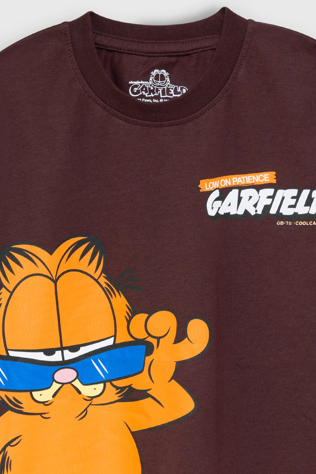 Garfield Gangsta Cat Shorts Set