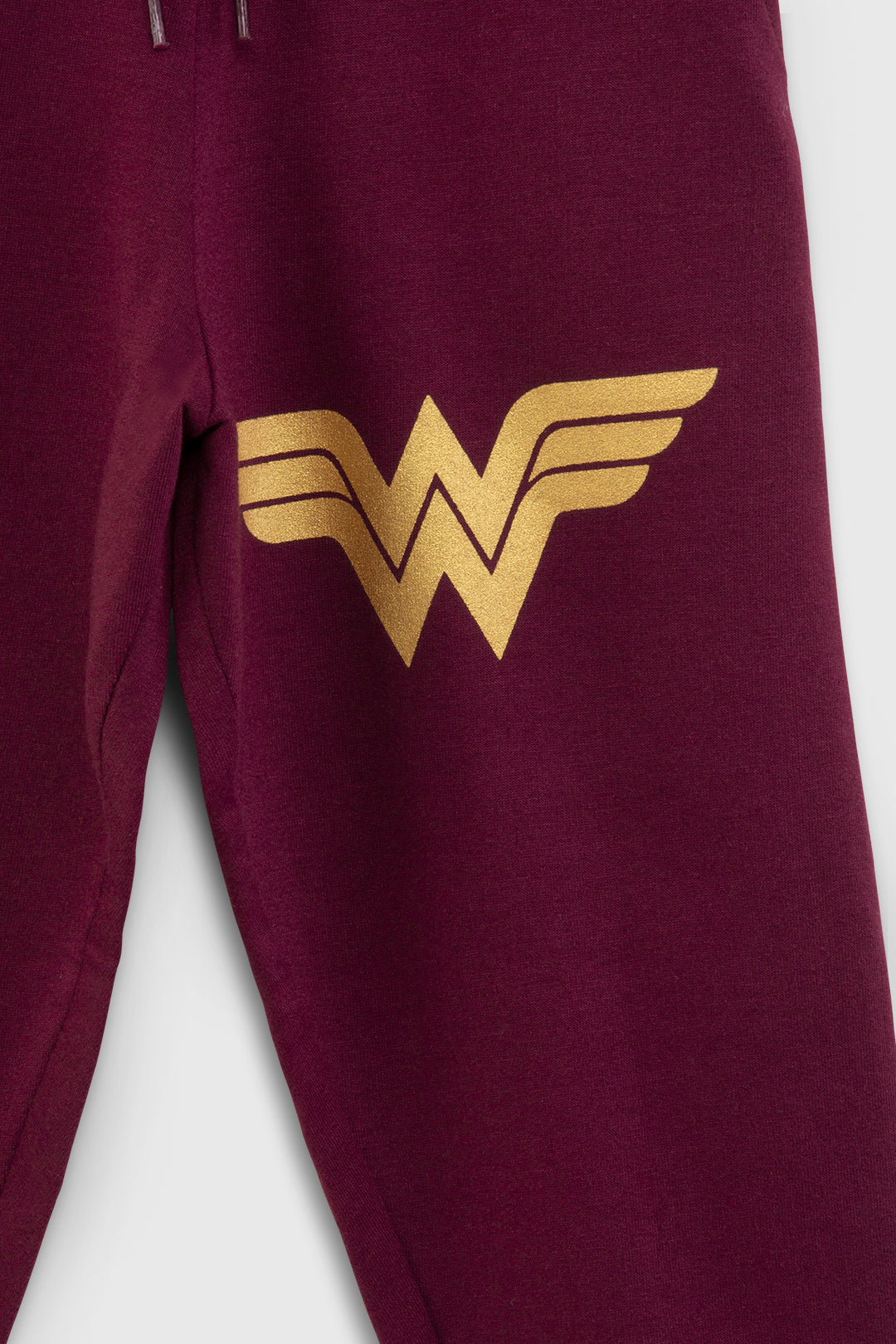Wonder Woman Classic Maroon Joggers