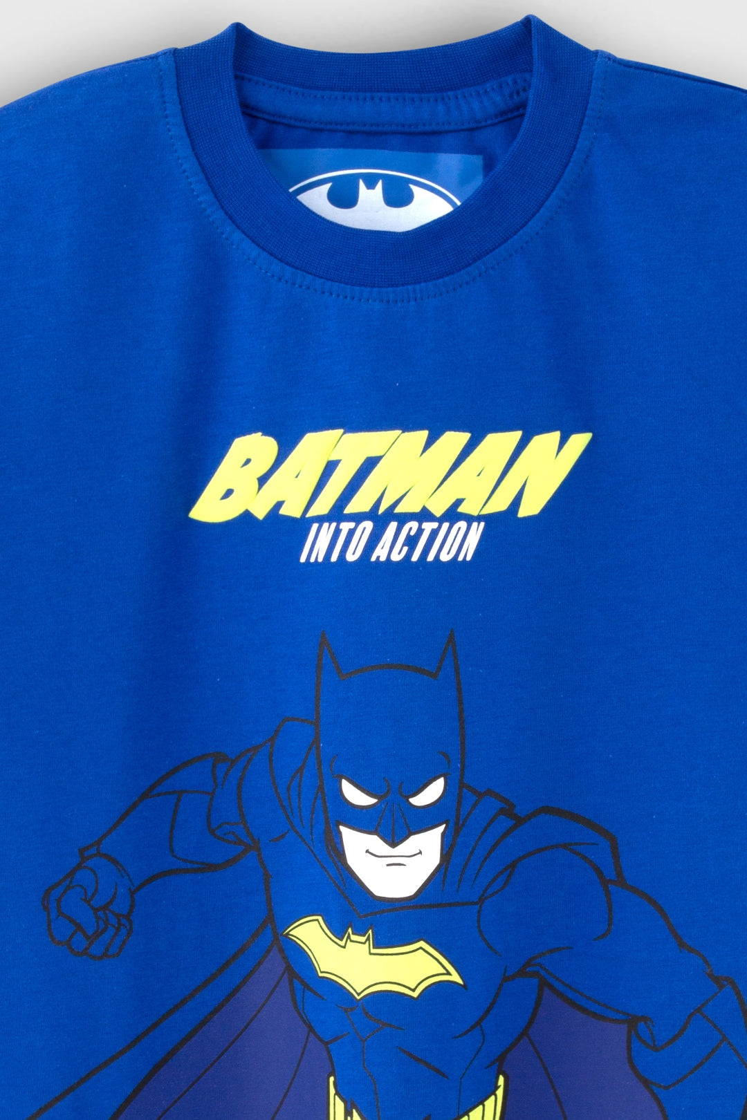Dazzling Blue Batman Shorts Set