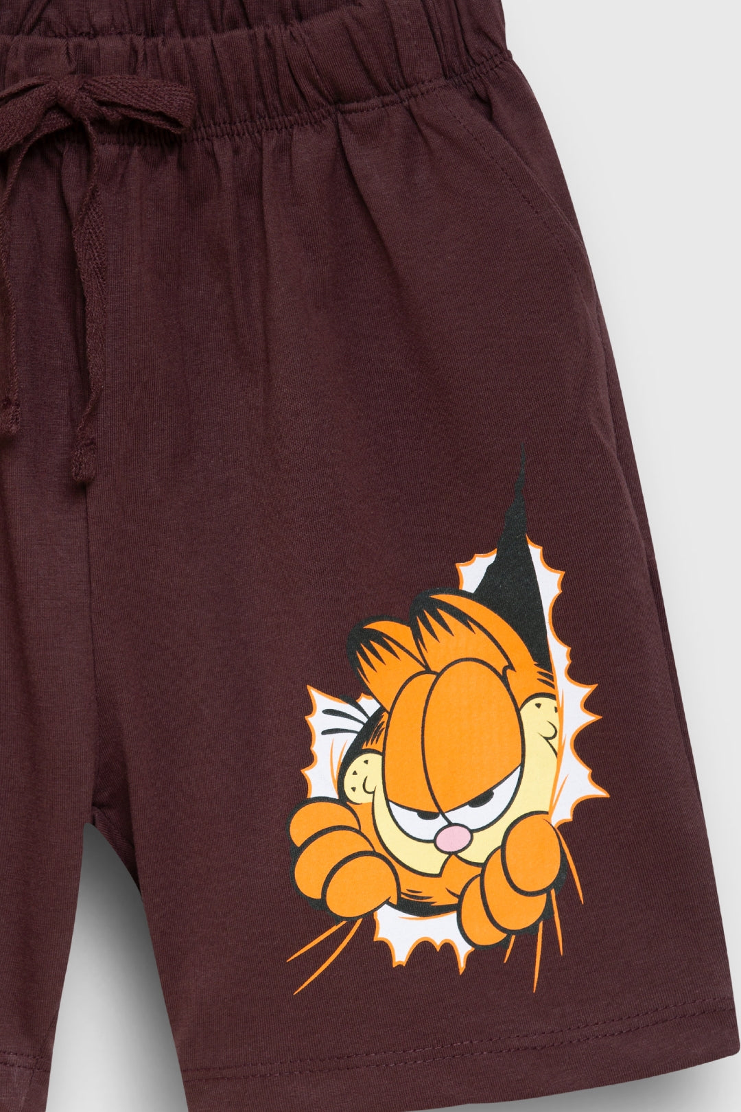 Garfield Gangsta Cat Shorts Set