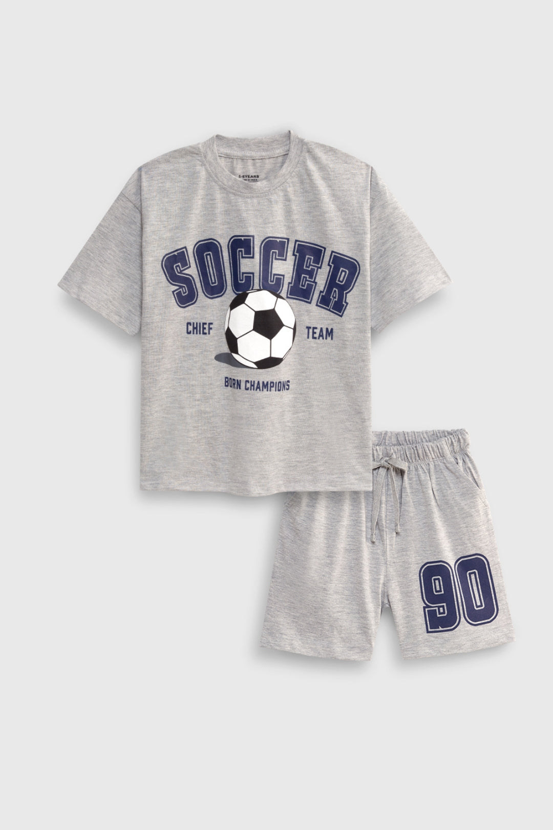 Chief Soccer Crew Shorts Set