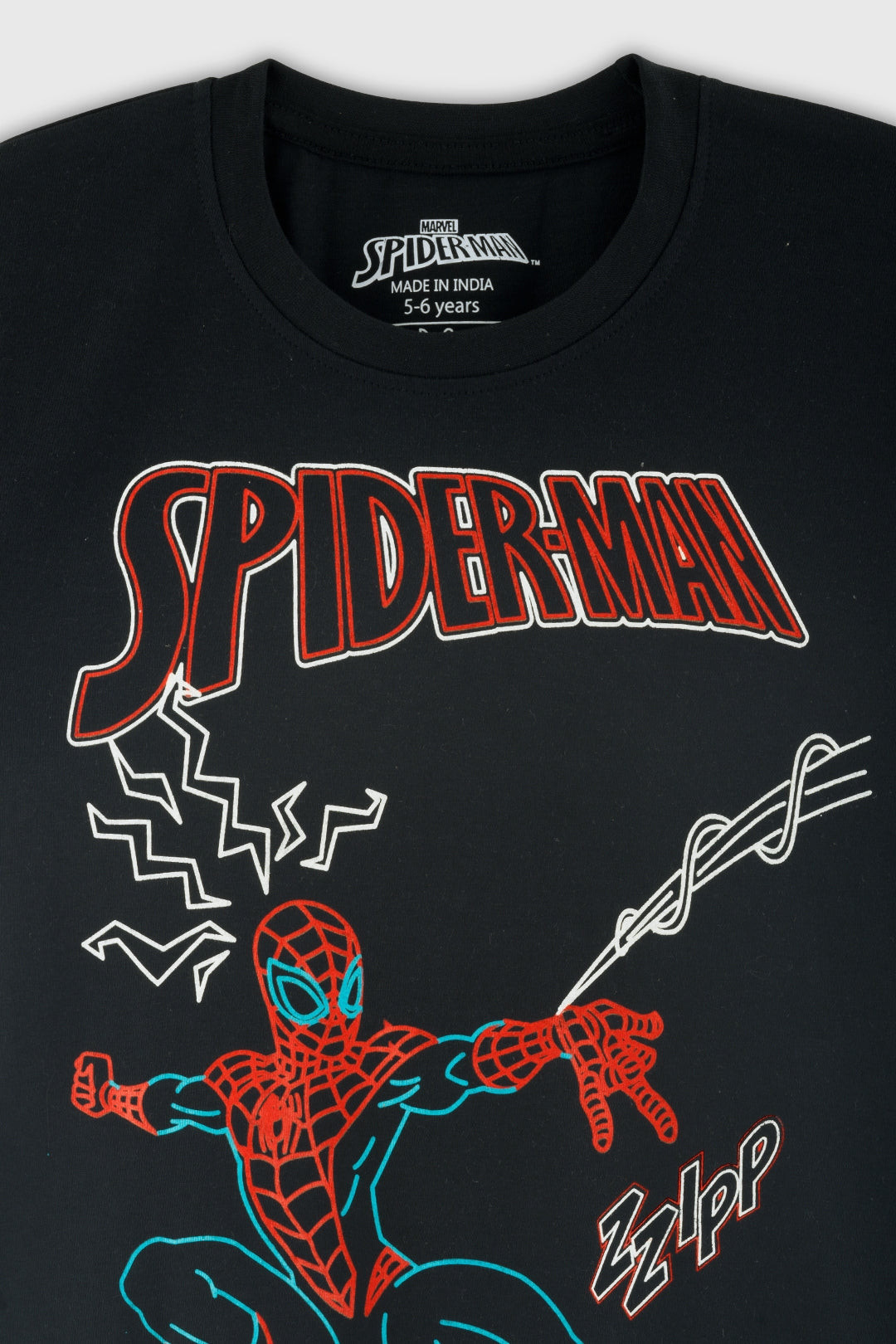 spider man casual co-ord set for boys
