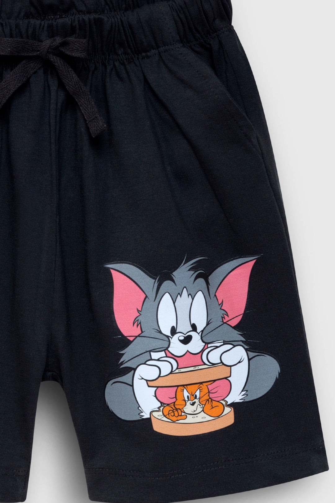 tom and jerry trendy shorts co-ord for boys