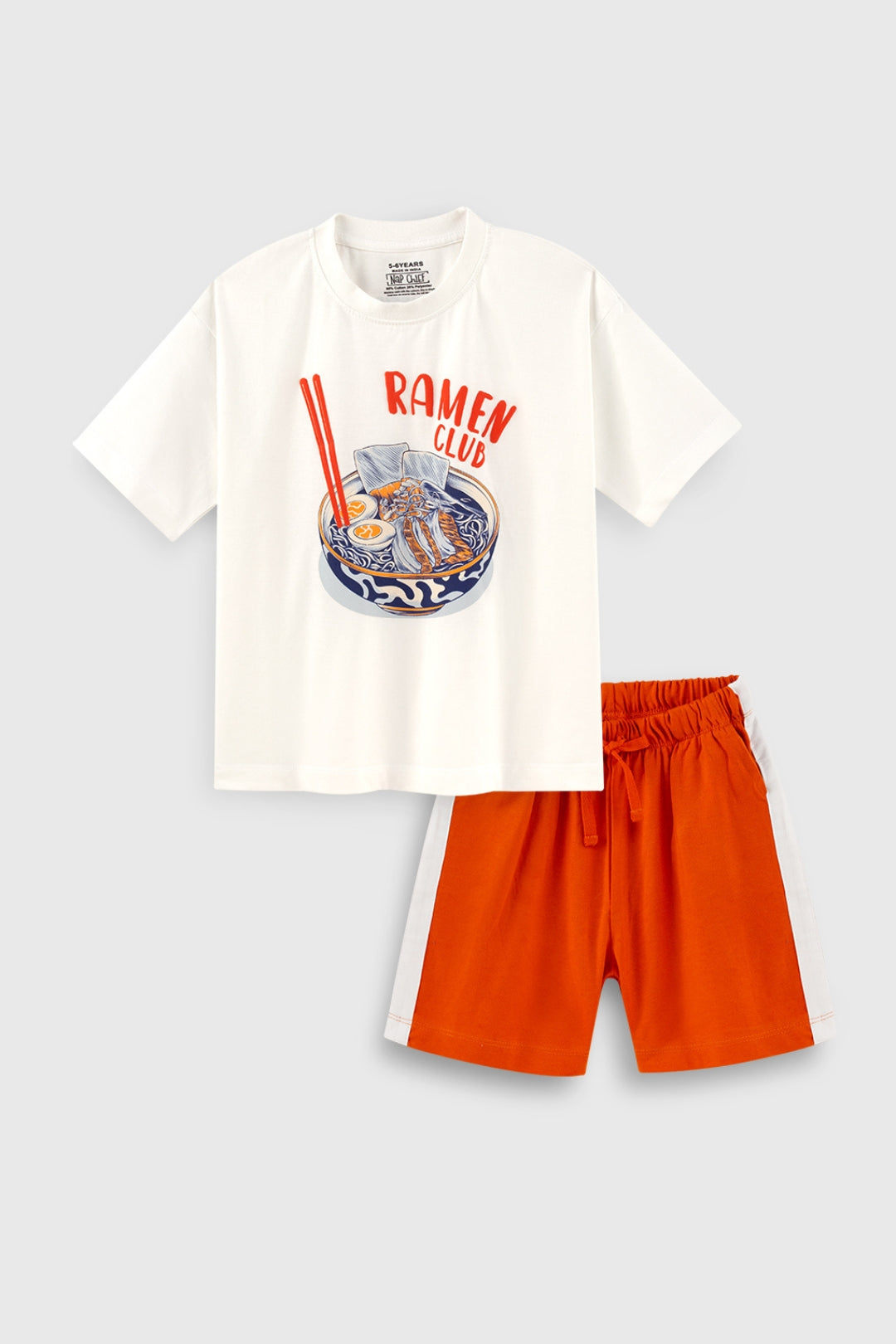 Ramen Club Shorts Set