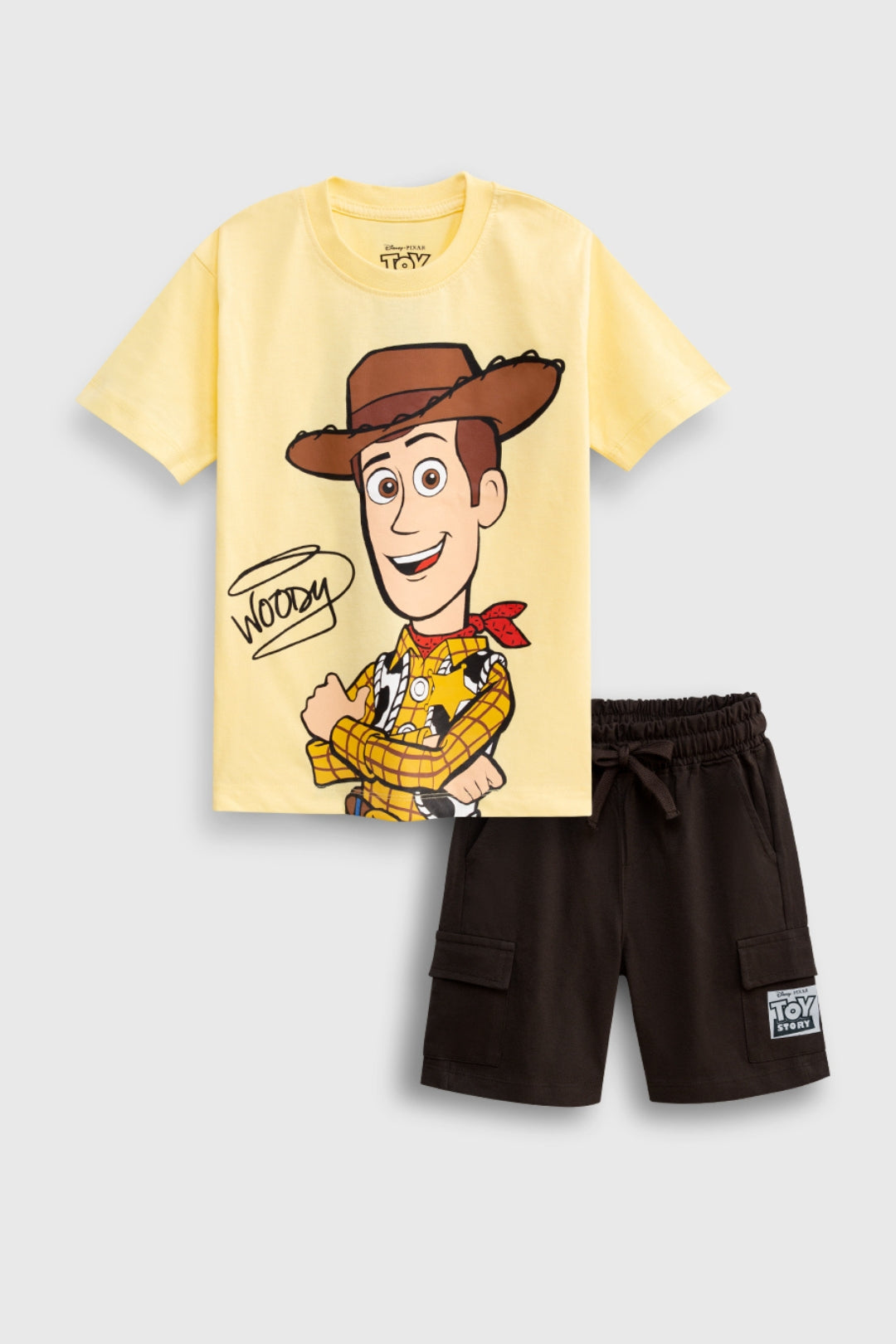 Woody Sheriff Cargo Shorts Set