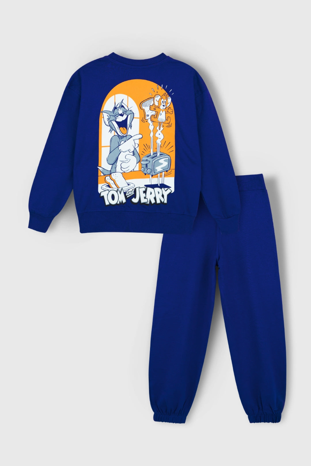 tom and jerry warm co-ord set for boys