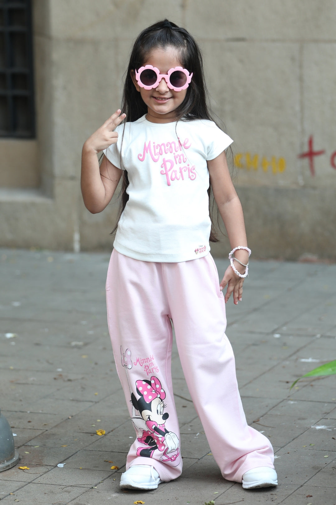 disney minnie mouse jogger set for girls