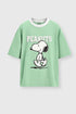 Peanuts Snoopy Mint T-Shirt