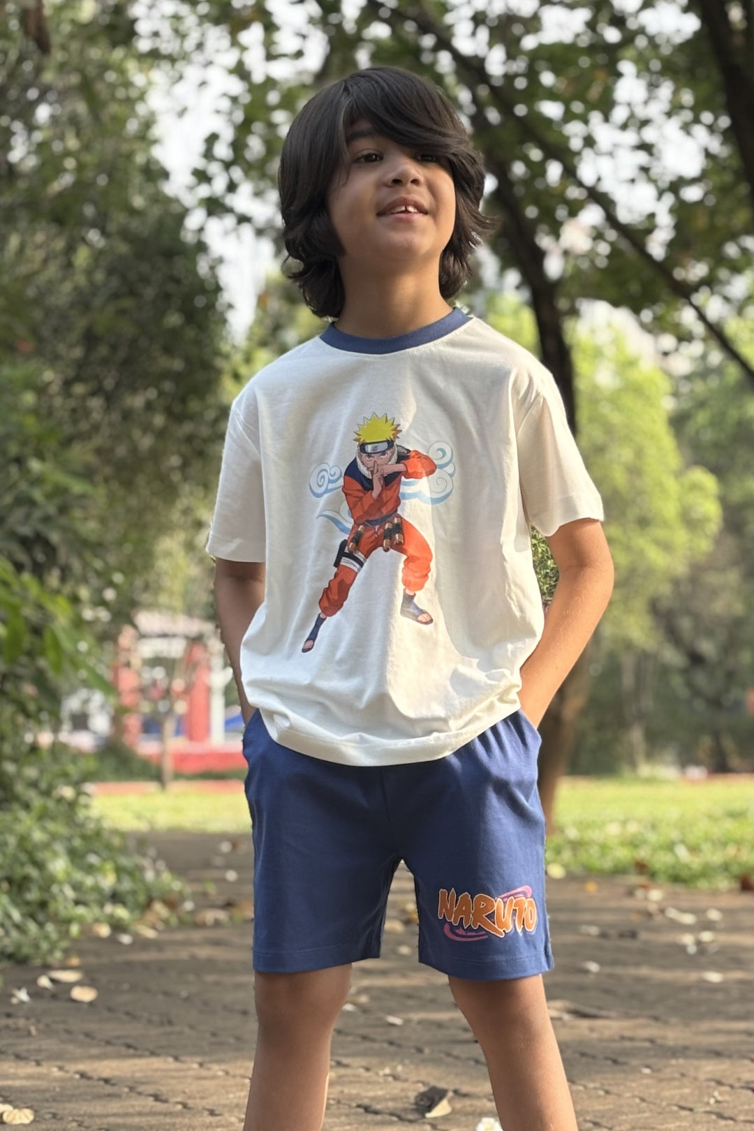 Rasengan! Naruto Shorts Set