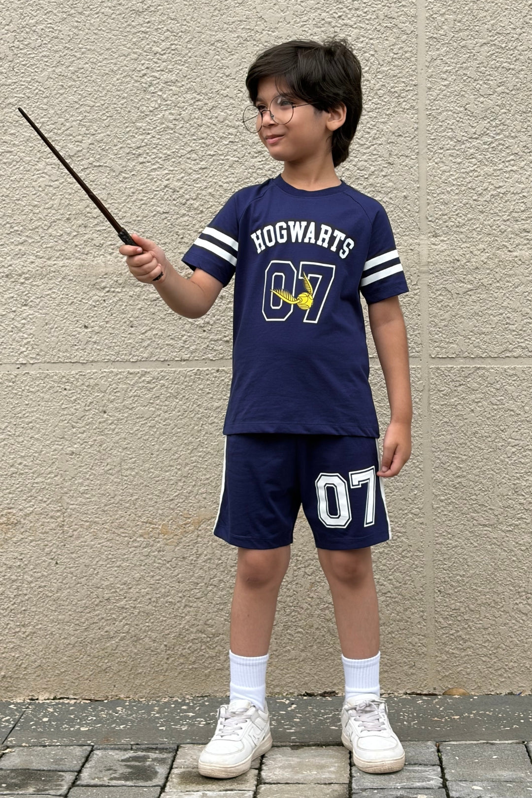 Hogwarts Quidditch Ready Shorts Set