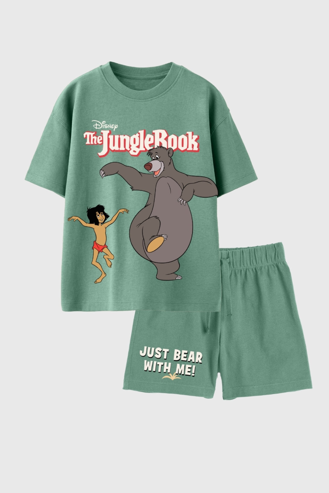 disney jungle book shorts set for boys