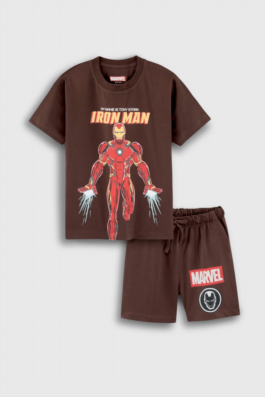 Iron Man Stark Shorts Set