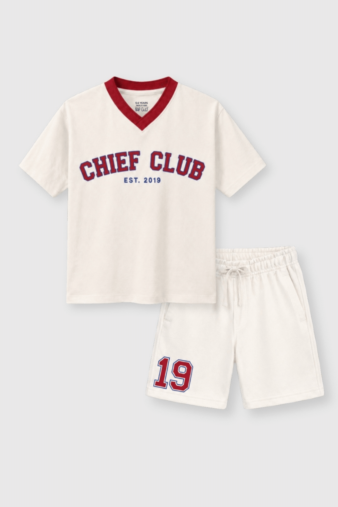 Chief Varsity Shorts Set