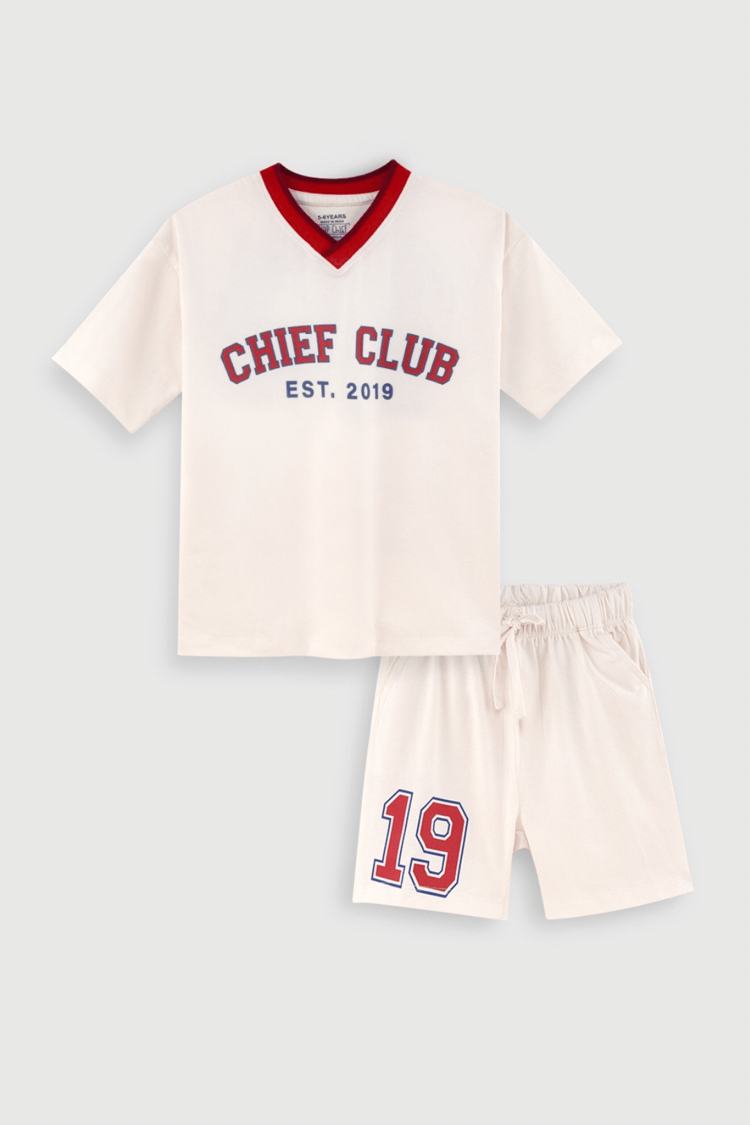 Chief Varsity Shorts Set