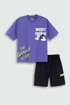 Mickey Squad Cargo Shorts Set