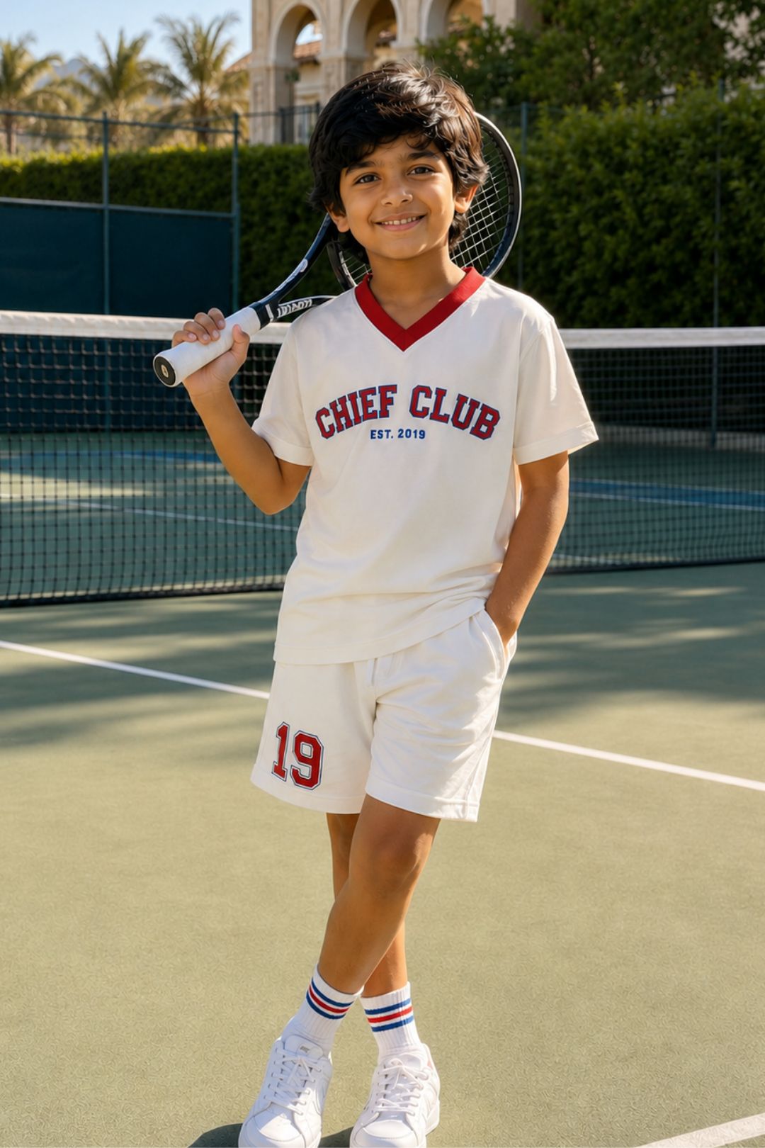 Chief Varsity Shorts Set