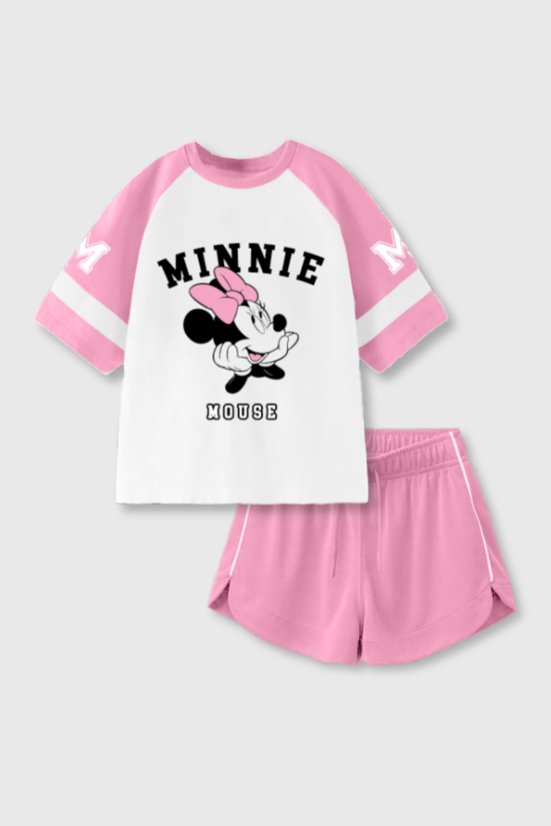Minnie Varsity Shorts Set