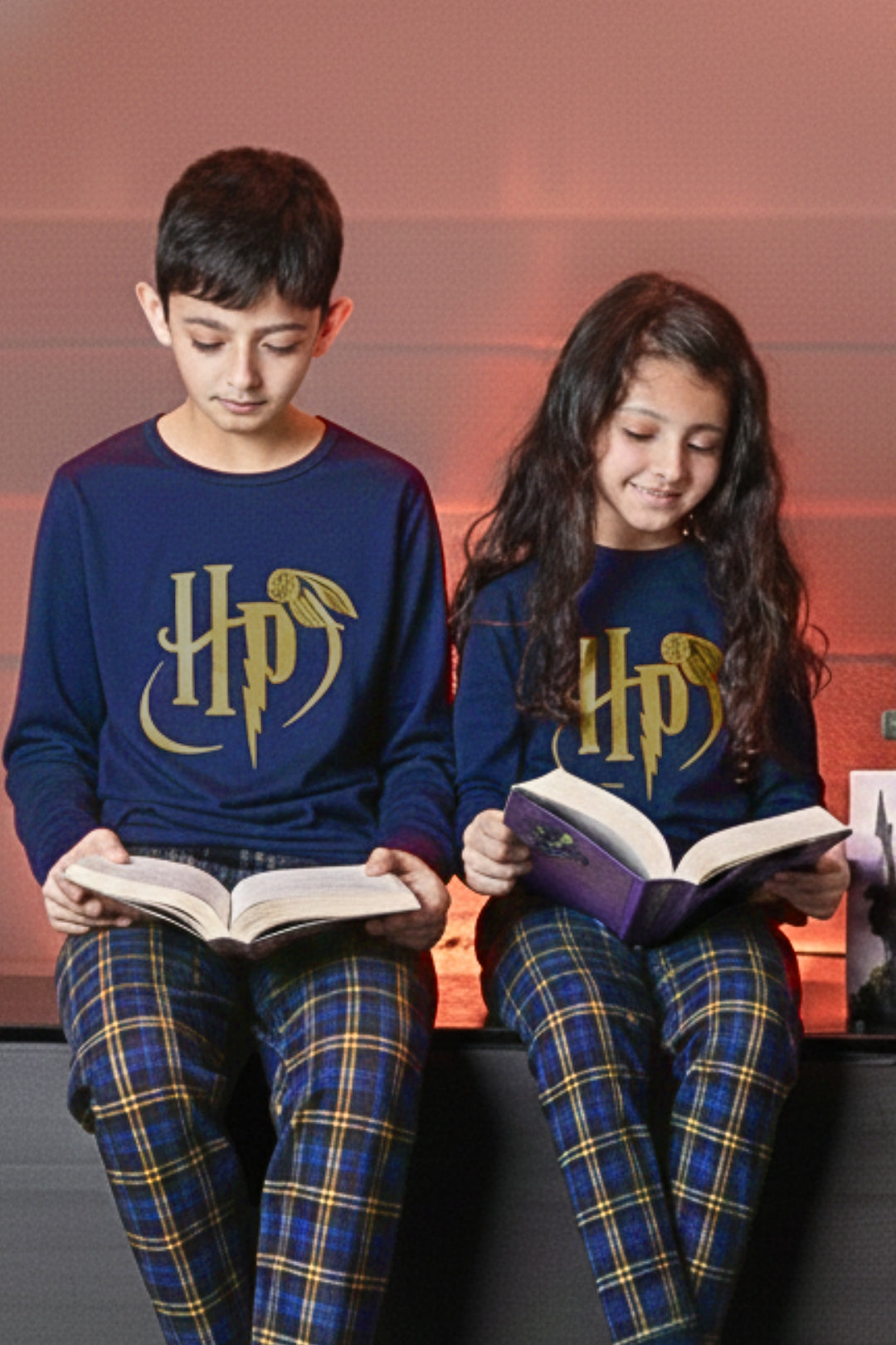 Harry Potter Magical Flannel Pajama Set