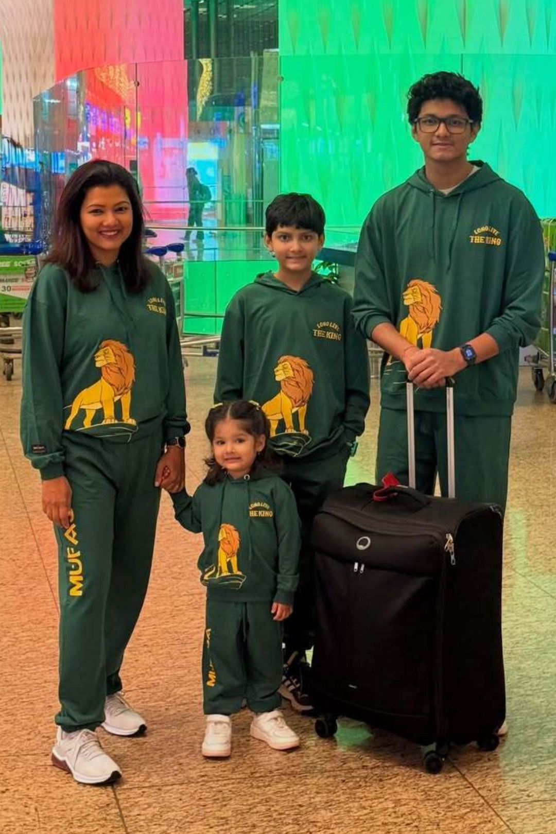 Mufasa Lion King Winter Co-Ord Set for Family