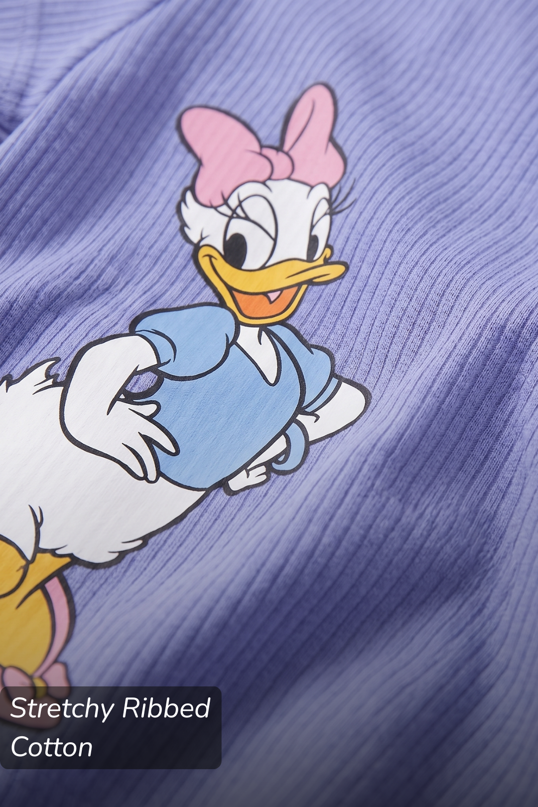 Ribbed Daisy Duck Co-Ord Set