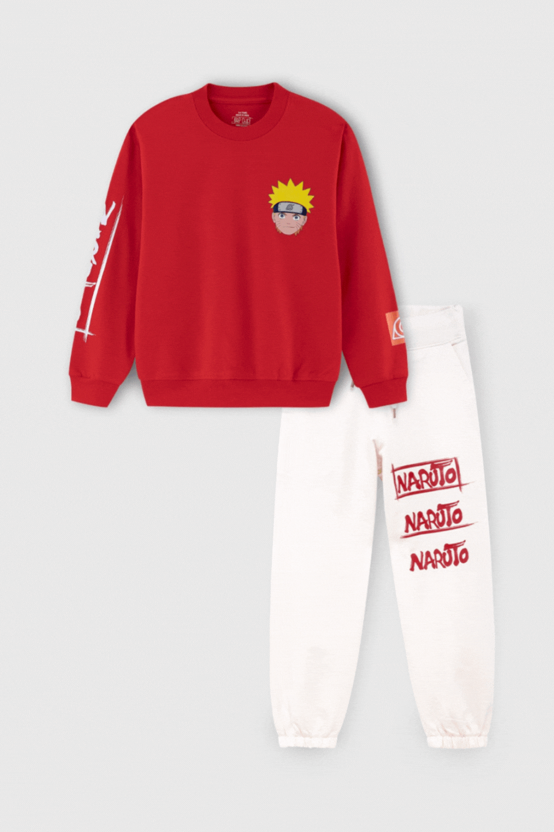naruto kakashi winter co-ord set for boys