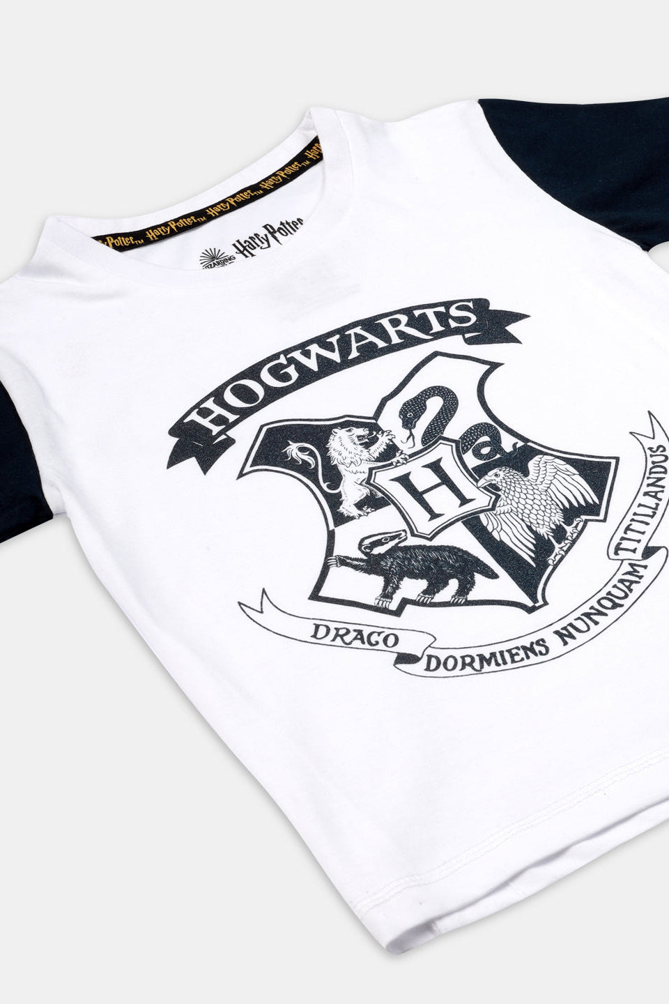 harry potter hogwarts logo t shirt nap chief 100% organic cotten