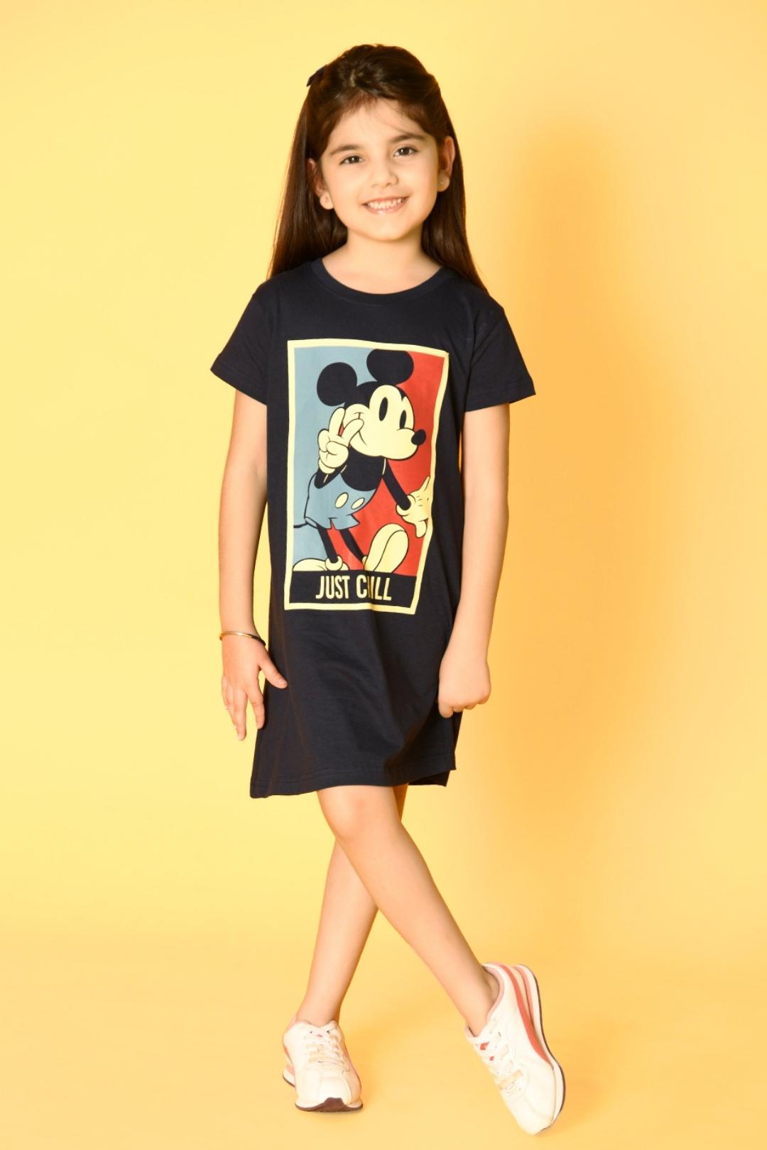 Mickey mouse hotsell t shirt dress