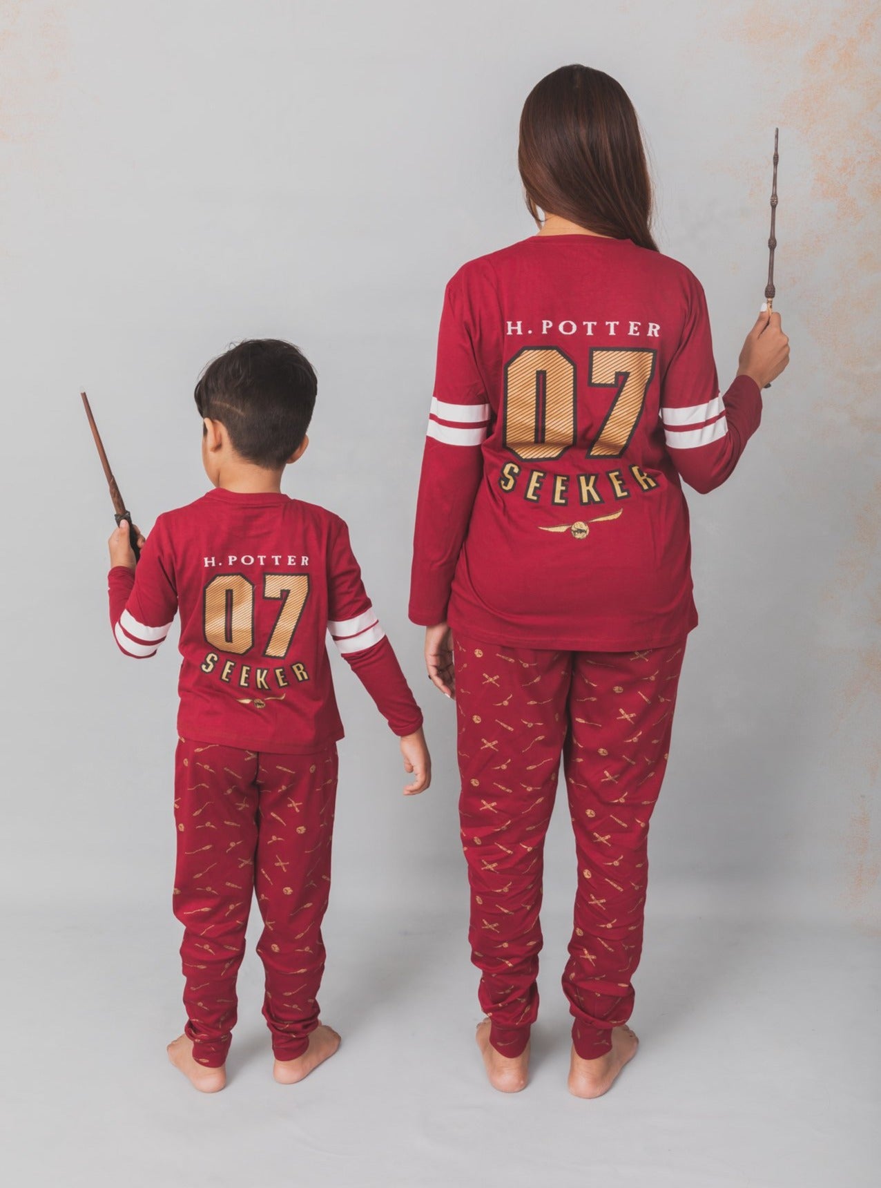 harry potter nap chief twinning 100% organic cotton cozy night wear