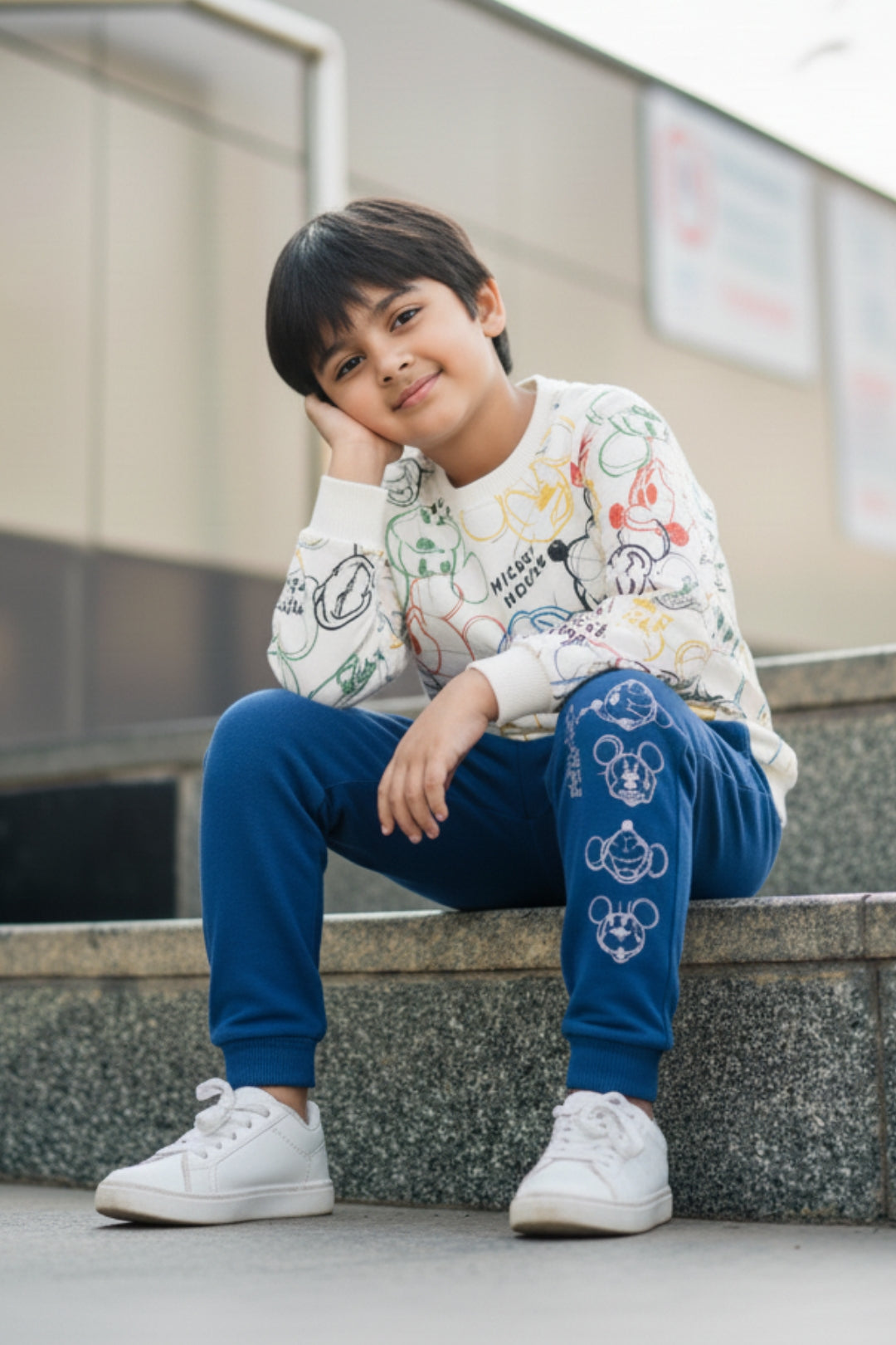 Mickey Mouse Drip Co-Ord Set