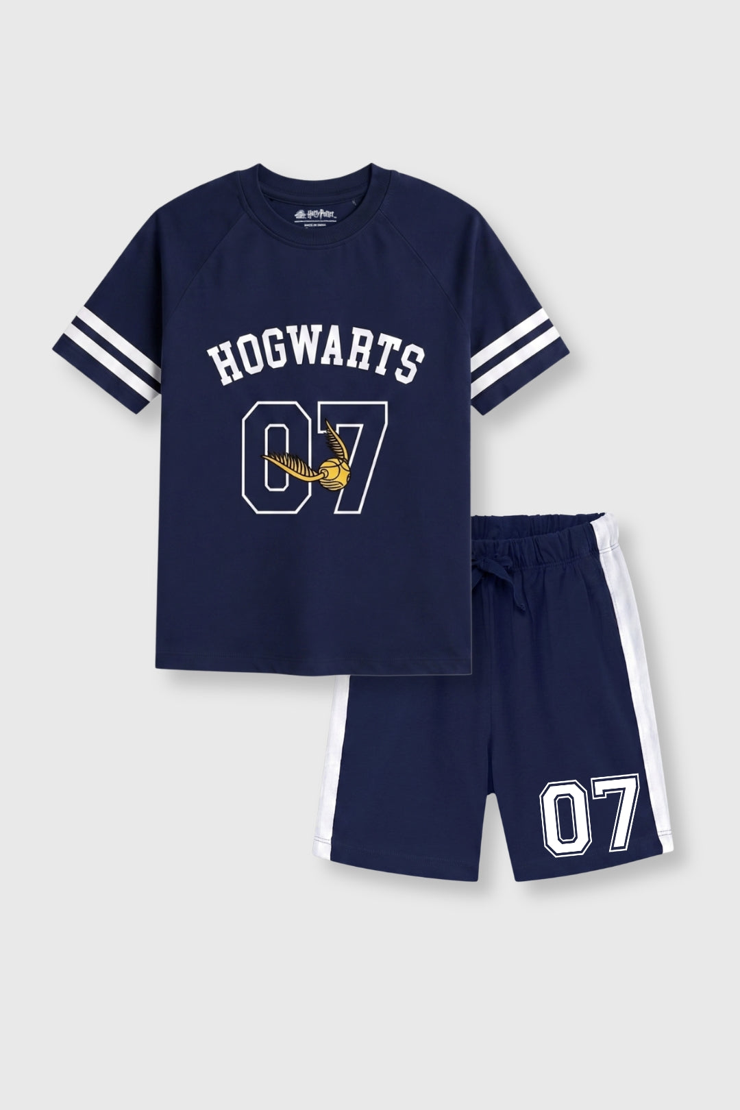 Hogwarts Quidditch Ready Shorts Set