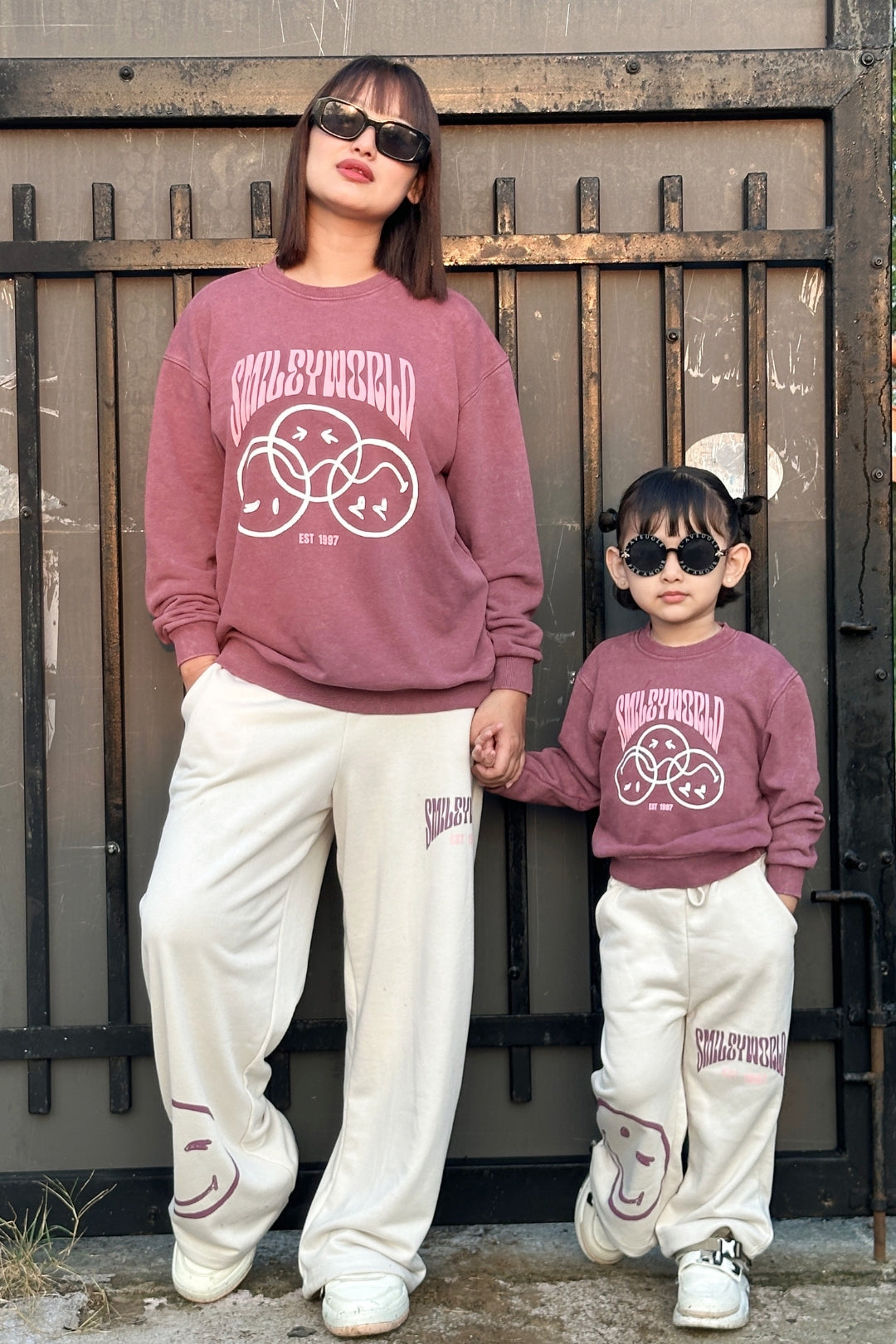 SMILEYWORLD ® Find Joy Co-Ord Set For Family