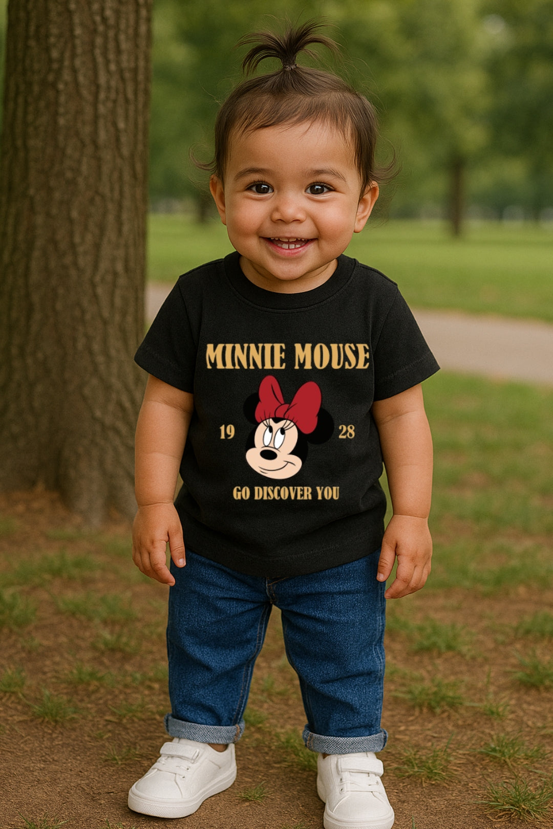 Minnie Mouse Glitter T-Shirt For Infant
